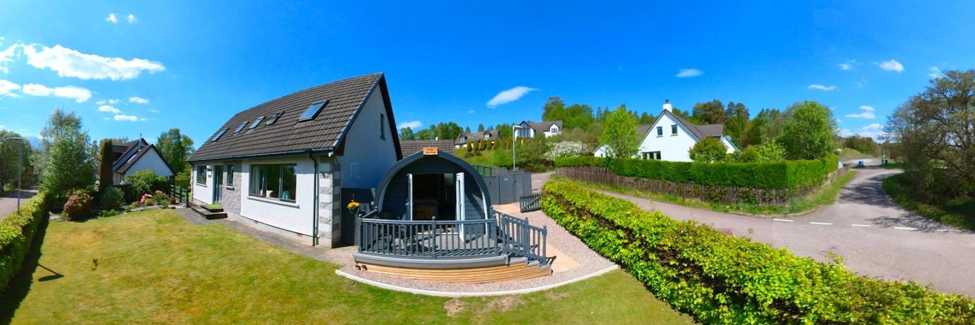 Bonny Wee Snug - Pod In Spean Bridge Lägenhet Exteriör bild